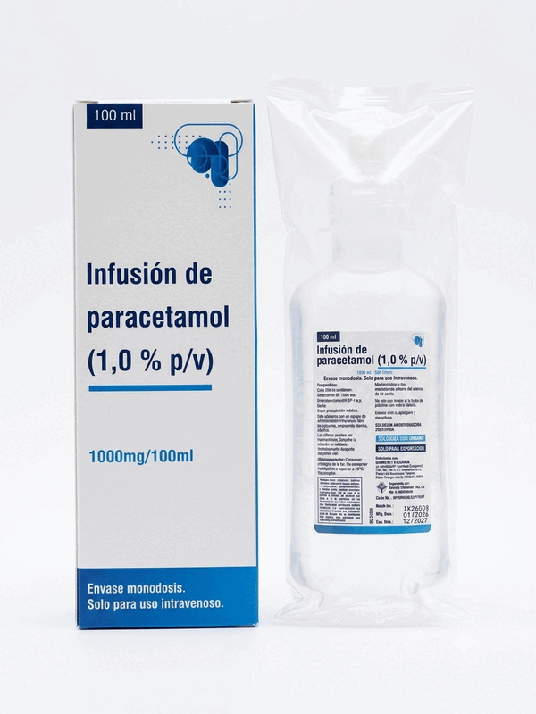 Paracetamol 1000 mg / 100 mL en Caracas - GI Grupo Fármaco Venezuela