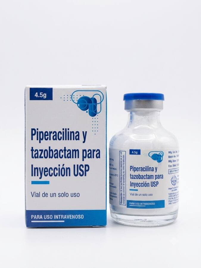 Piperacilina + Tazobactam 4,5 g en Caracas - GI Grupo Fármaco Venezuela